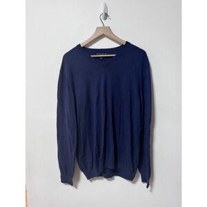 Club Room | Men’s Cashmere Blend Navy Blue Sweater, Size XXL‎
